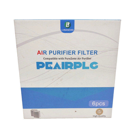 2 Pack LVBANEWD PureZone 3-in-1 True HEPA Replacement Filters for PureZone Air - Picture 2 of 7